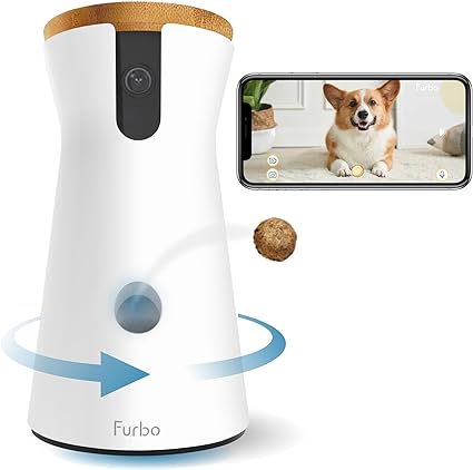 Lanzamiento giratorio de seguimiento y tratamiento de perros de 360°