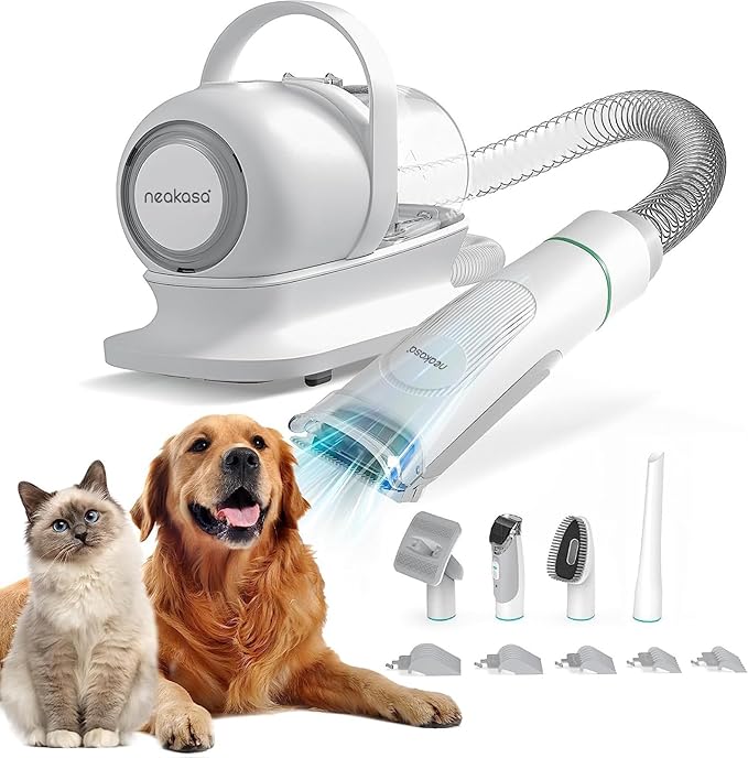 Kit de aseo para mascotas y succión al vacío 99% pelo de mascotas